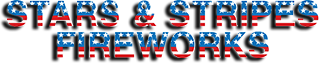 Stars and Stripes Fireworks Logo